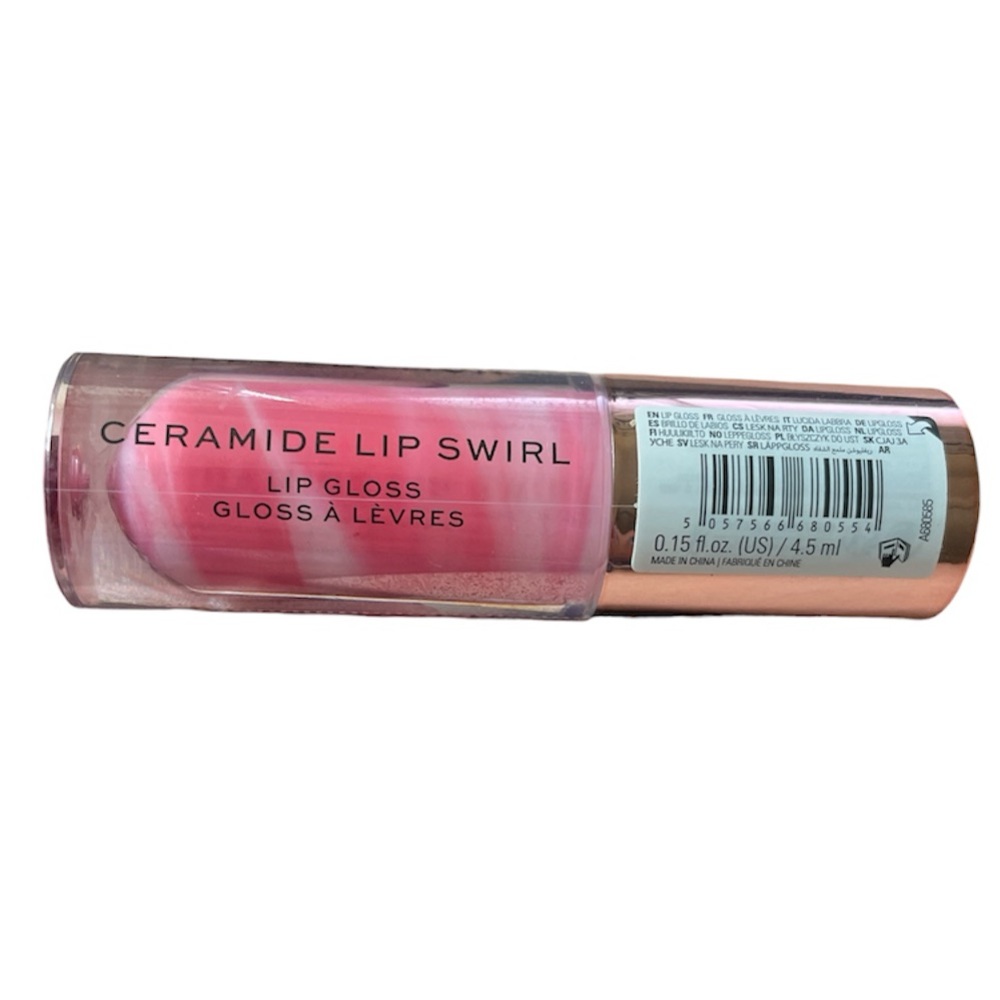 Makeup Revolution Ceramide Lip Swirl Pink Lip Gloss
